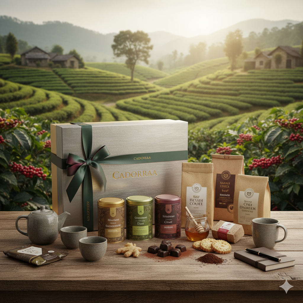 Thee, Koffie & Luxe Cadeaumanden