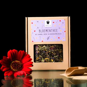 Flower tea leaf pack