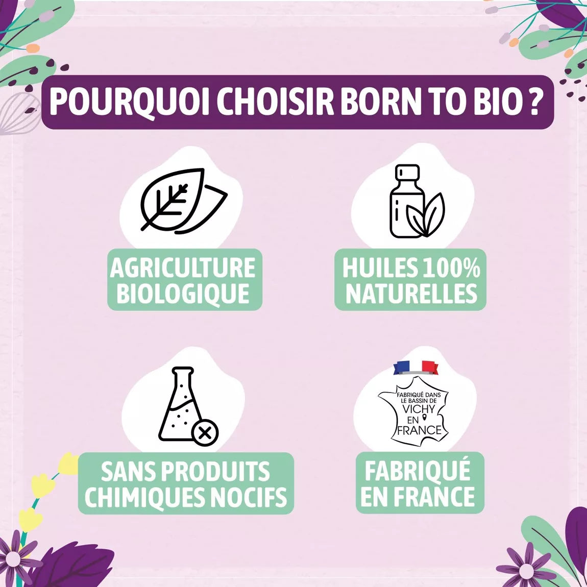 Sleep themed box - Trio of certified organic essential oils